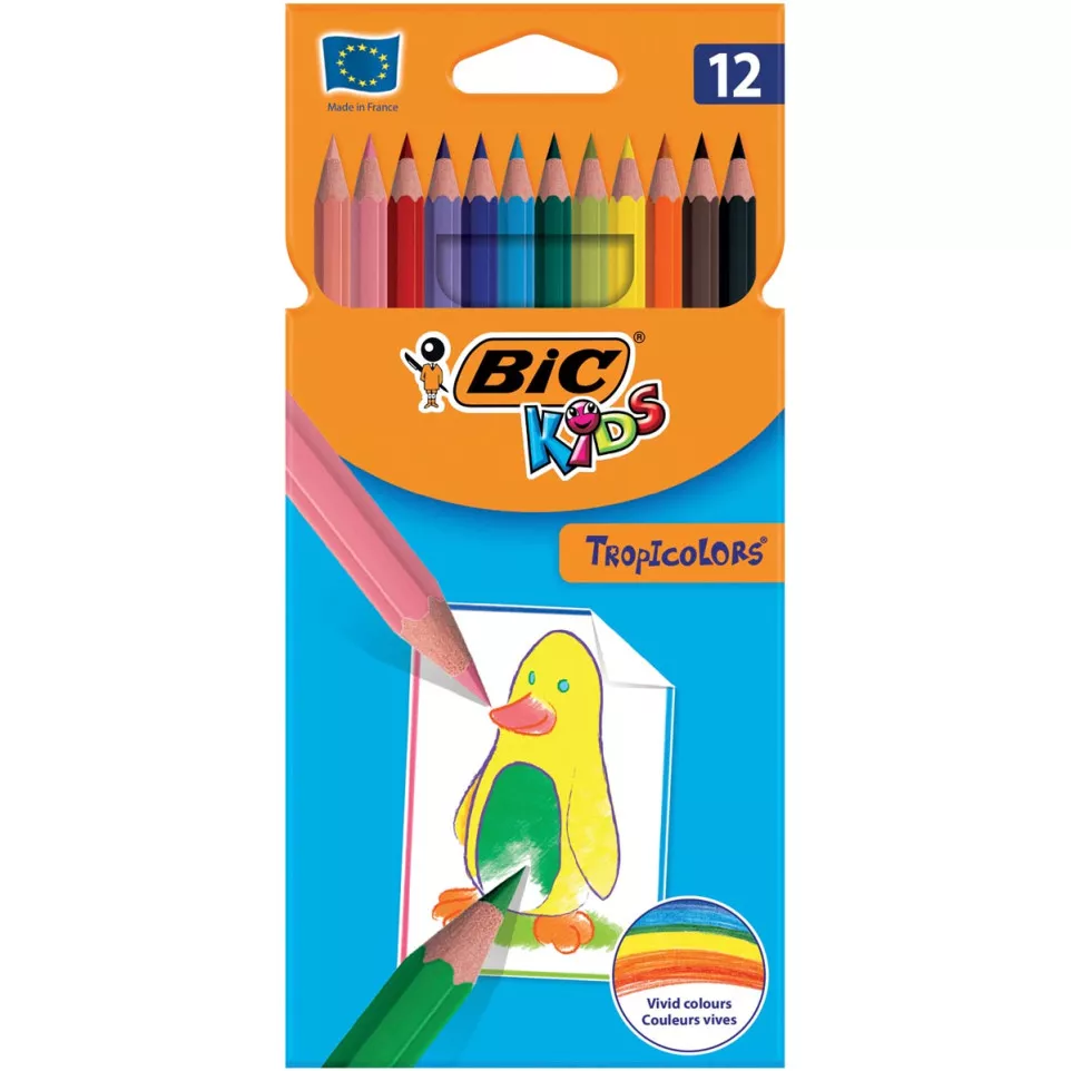 BIC Kids Tropicolors Colored Pencils...