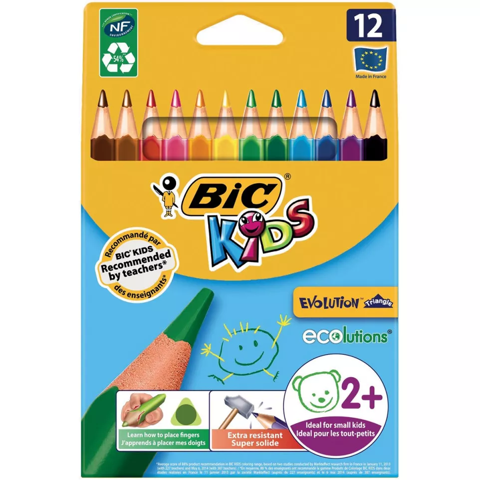 Bic crayon de couleur Ecolutions...