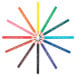 Bic crayon de couleur Ecolutions Evolution Triangl 12 crayons en étui cartonné