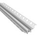 Profil Led CERLINE W ceramic  alu anodisé+cover opal / 3m