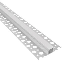 Profil Led CERLINE P ceramic  alu anodisé+cover opal / 3m