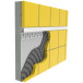 Profil Led CERLINE P ceramic  alu anodisé+cover opal / 3m