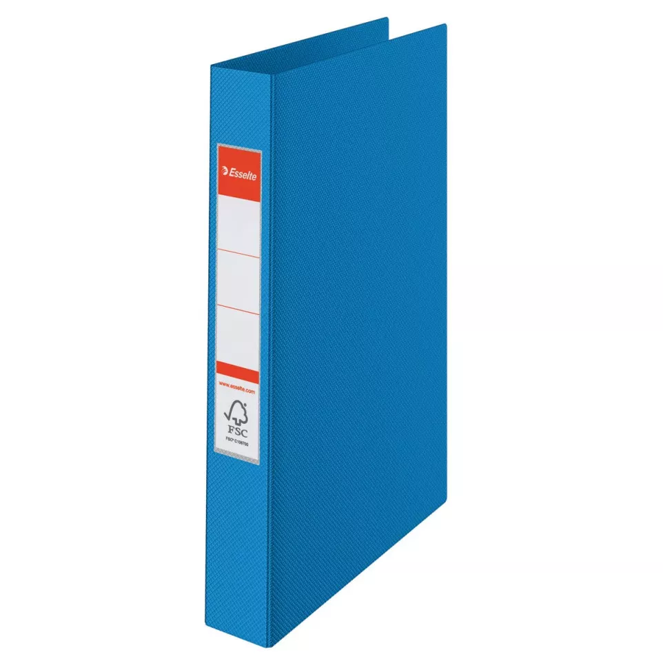 Esselte ringmap Vivida blauw, 2 ringen