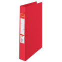 Esselte ringmap Vivida rood, 2 ringen