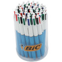 Bic Colours Original 4-kleurenbalpen, medium, klassieke inktkleuren, tubo van 36 stuks