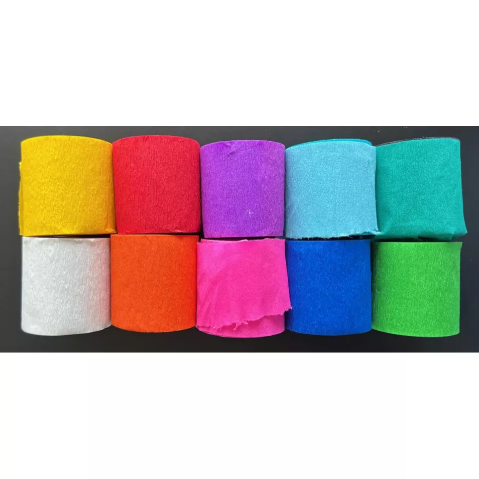 Folia crepe paper rolls 100 x 5 cm...