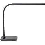 MAULpirro Luminaire de bureau, LED, dimable, avec socle, noir