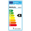 Maulpirro bureaulamp, LED, dimbaar, op voet, zwart