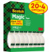 3M Scotch Magic Tape Value Pack 19 mm x 33 m, Special Offer of 24 Rolls