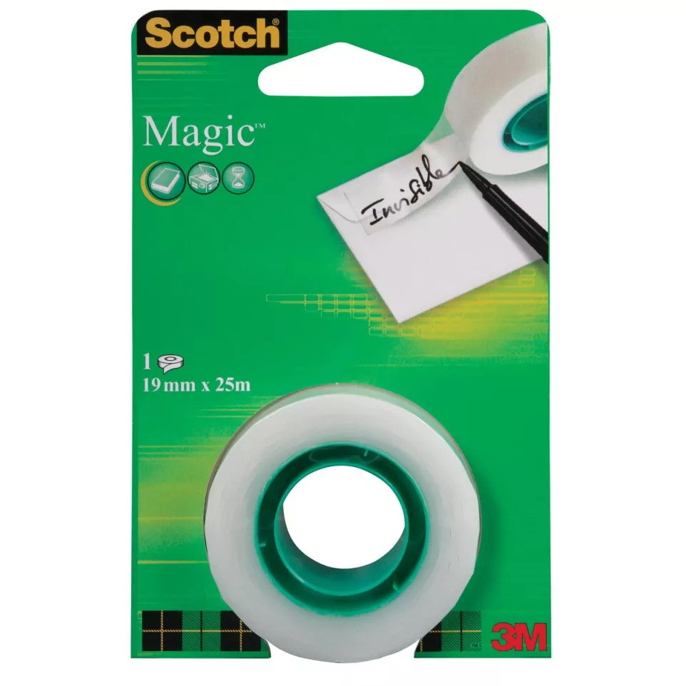 Scotch plakband Magic  Tape ft 19 mm...