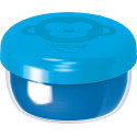 Maped vingerverf Color'Peps Early Age, doos van 4 potjes van 80 ml in geassorteerde kleuren