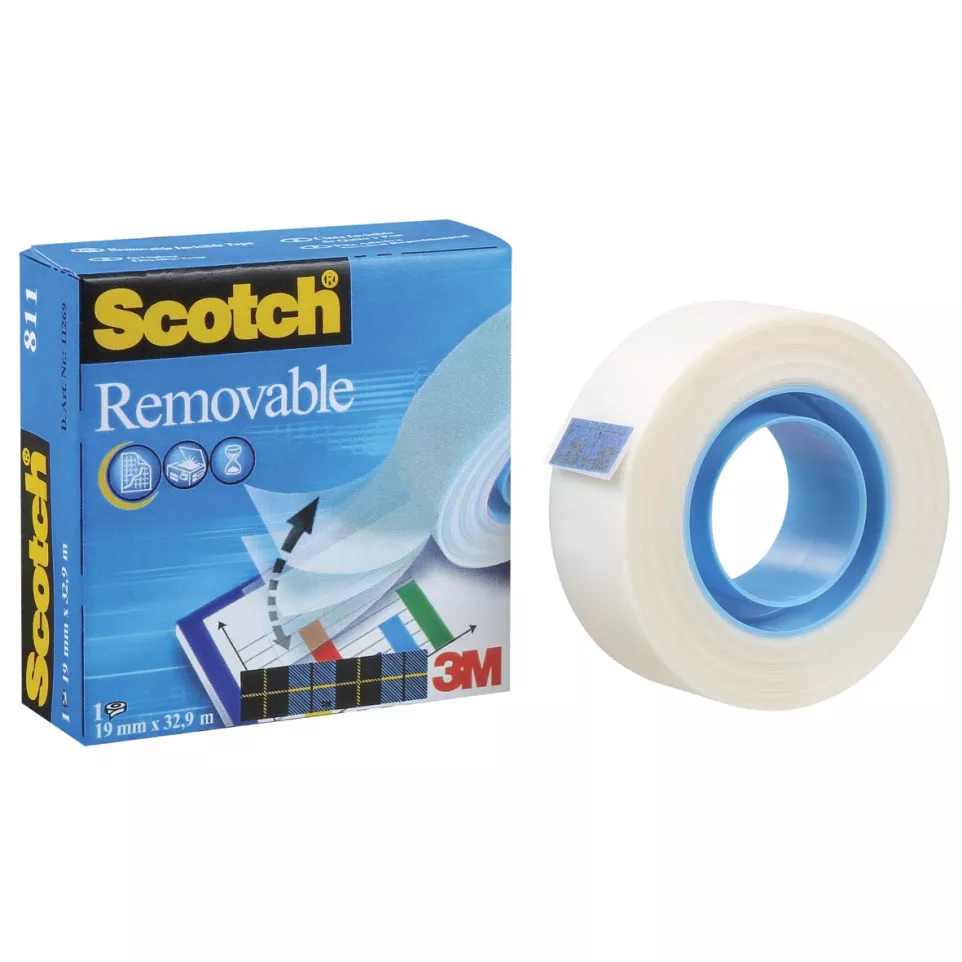 Scotch plakband Magic  Tape Removable
