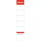 Esselte spine labels non-adhesive 3 x 15.8 cm pack of 100 white