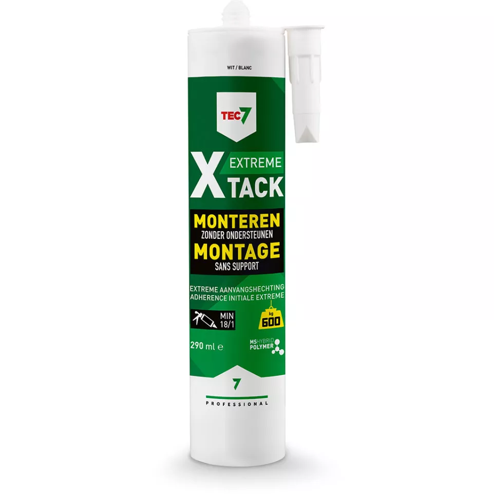 Tec7 - X-Tack blanc - cartouche 290ml...