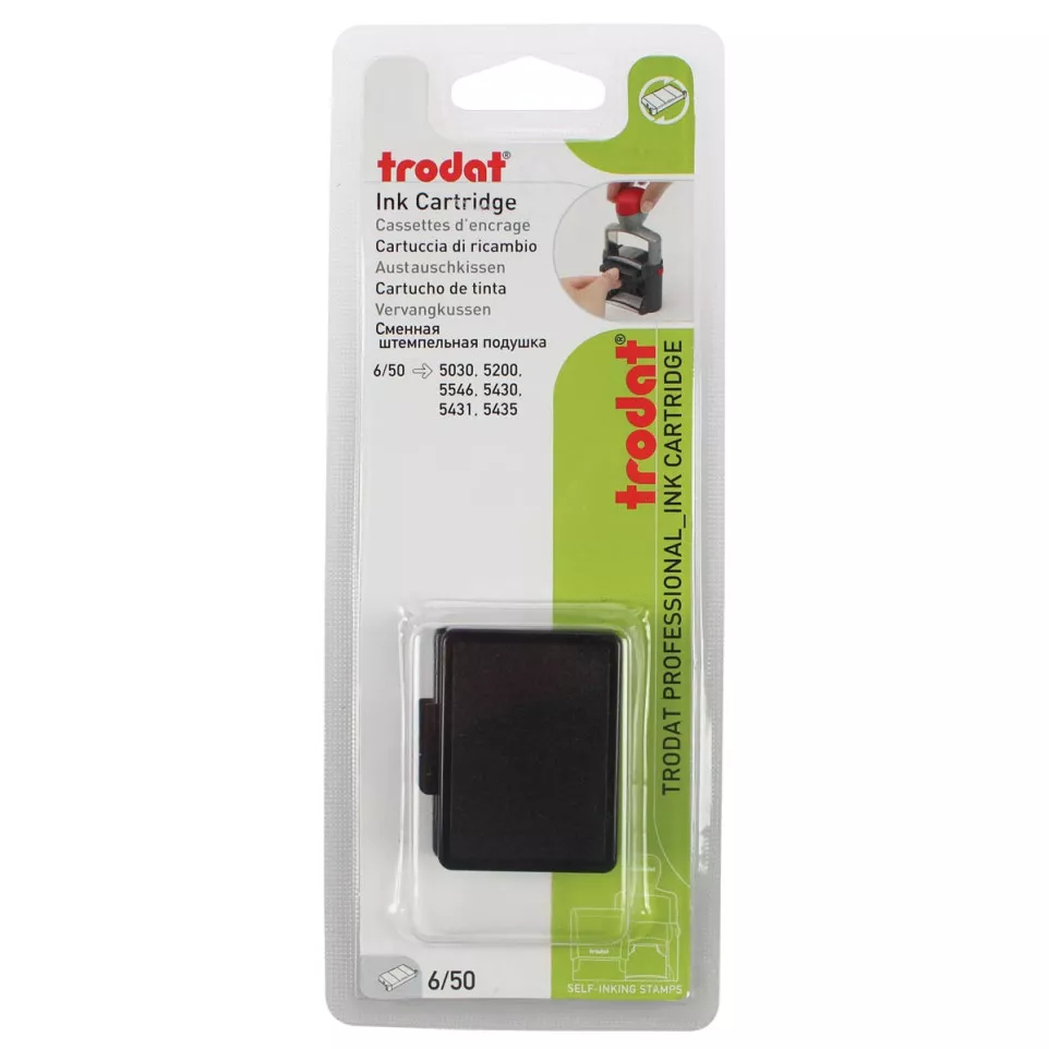 Trodat replacement ink pad black for...