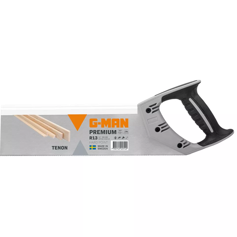 G-MAN 14in Fine-Tooth Back Saw...
