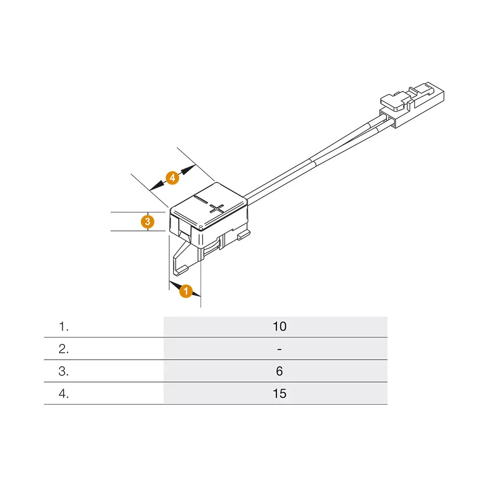 X s 1 Ledlink's 36W voeding vooraan...