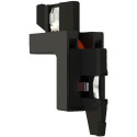 Connecteur d'angle X s 1 Ledlink's noir / pce