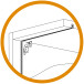 Hoekconnector X s 1 Ledlink's zwart / pce
