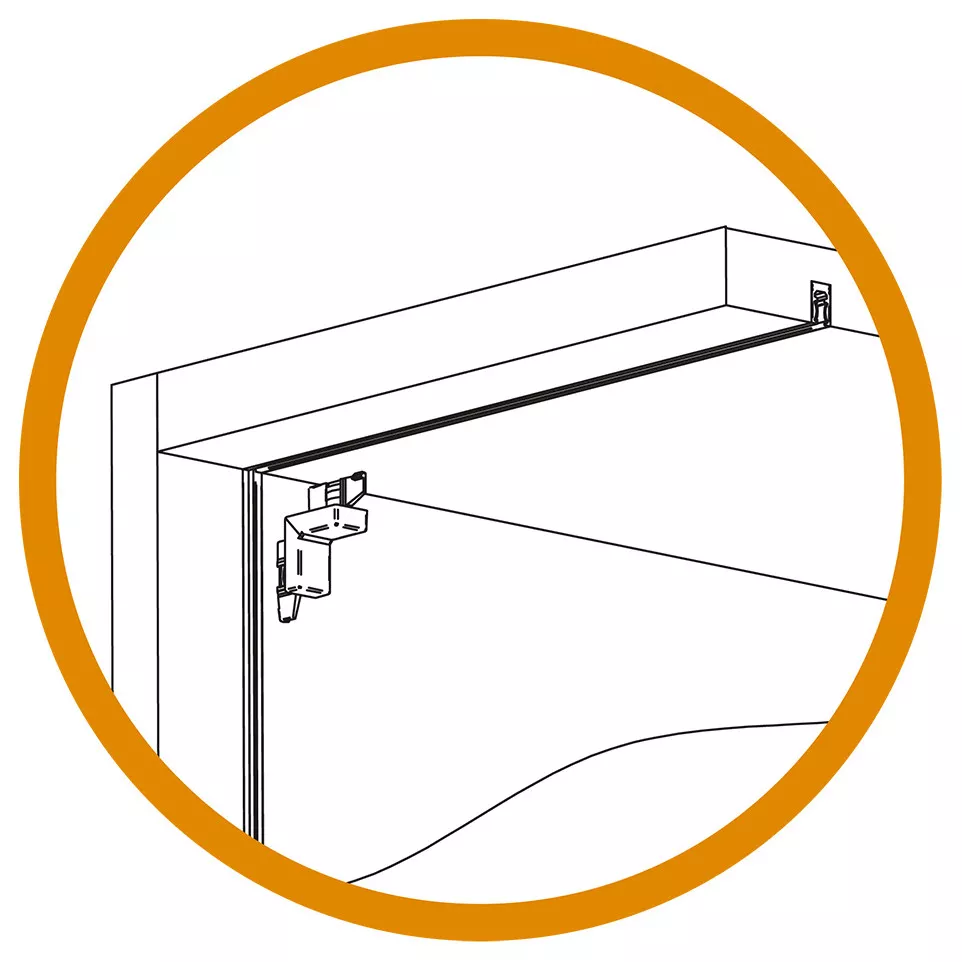 Hoekconnector X s 1 Ledlink's zwart /...