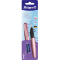 Pelikan Twist vulpen, op blister, roze (Girly Rose)