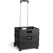 Folding Cart with Storage Bin 38 x 36 x 31 cm Max 20 kg