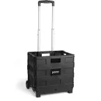Folding Cart with Storage Bin 38 x 36 x 31 cm Max 20 kg