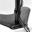 Fellowes Seasa Freestanding Dual Horizontal Monitor Arm 8043701