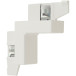 Hoekverbinder X s 1 Ledlink's wit / pce