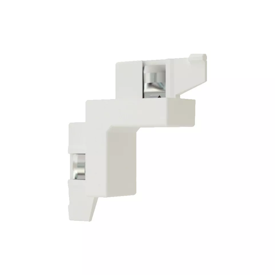 Hoekverbinder X s 1 Ledlink's wit / pce