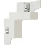 Hoekverbinder X s 1 Ledlink's wit / pce