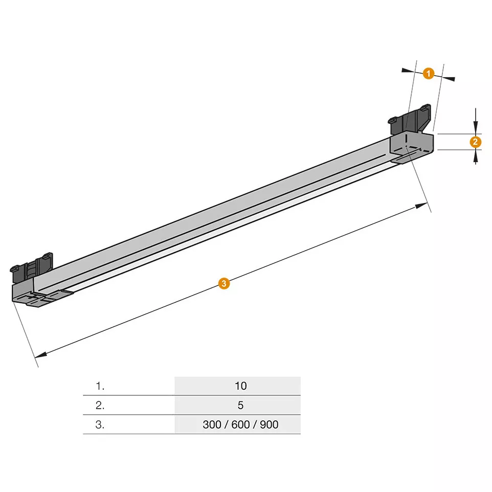 Mini X Ledlink's warm wit 900mm 12V...