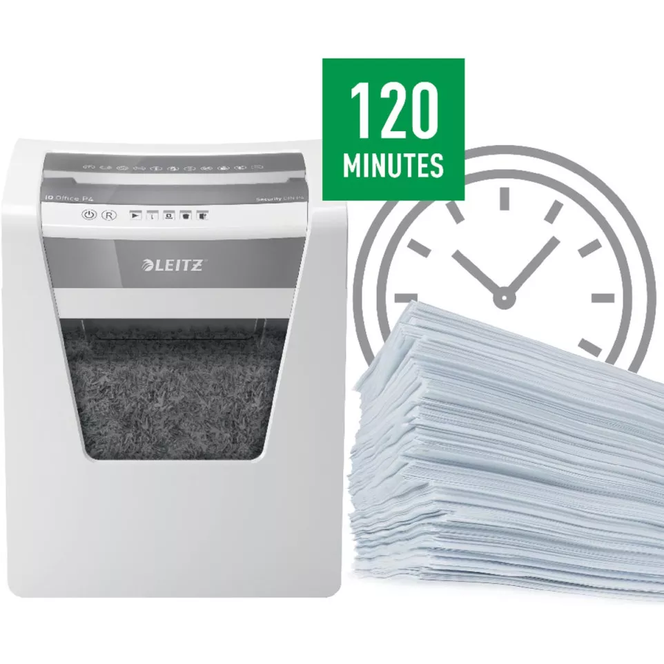 Leitz IQ Office Paper Shredder P4