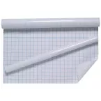 Self-Adhesive Plastic Cover Roll, 10 m x 45 cm, Transparent