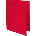 Exacompta chemise de classement Rock's 80, ft 22 x 31 cm, paquet de 100, rouge