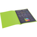 Exacompta chemise de classement Rock's 80, ft 22 x 31 cm, paquet de 100, vert