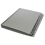 Class'ex File Organizer with 1-31 Numbered Dividers, Silver