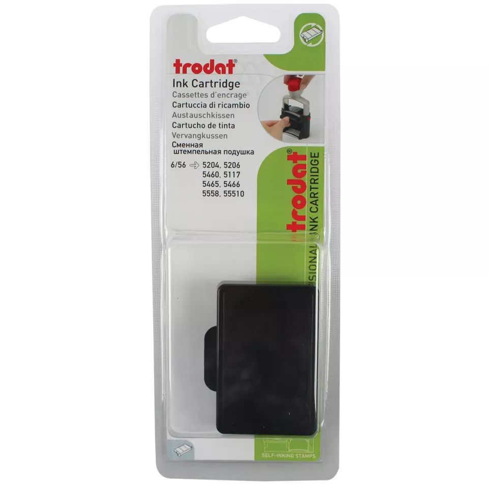 Trodat replacement ink pad black for...