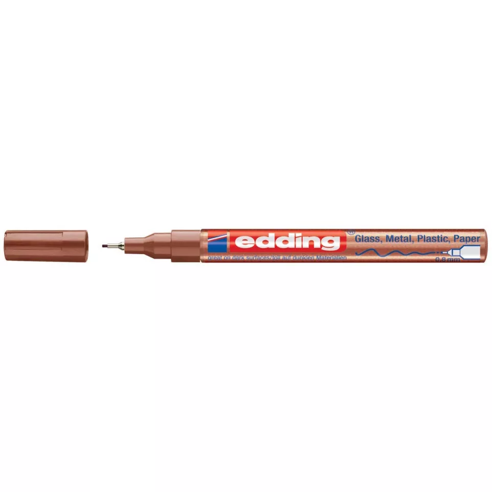 Edding glanslakmarker e-780 CR koper
