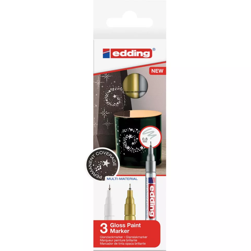 Edding marqueur de peinture 780/3,...