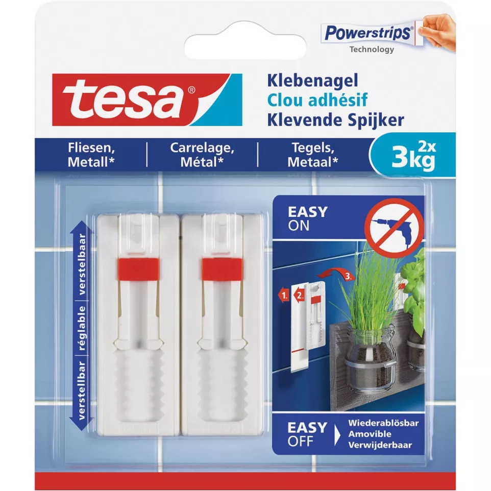 Tesa Adhesive Nail for Tiles and...