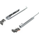 Pair of Magic Move Full-Extension Soft Close Undermount Drawer Slides 600mm 40kg with Clips per piece
