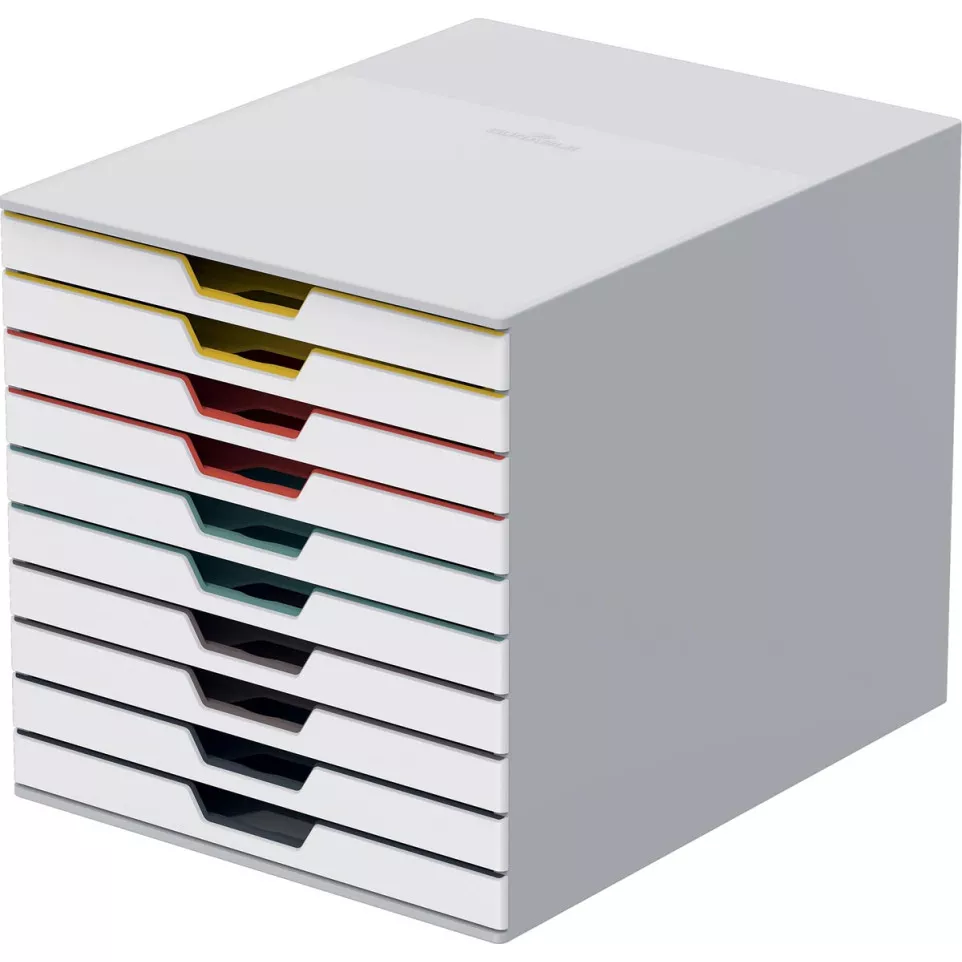 Durable Ladeblok Varicolor, 10 laden,...