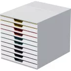 Durable VARICOLOR 10 Drawer Unit White