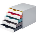 Durable Ladeblok Varicolor, 5 laden, wit meubel