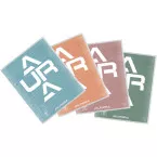 Aurora cursusblok, ft 16,5 x 21 cm, 75 vel, 2-gaatsperforatie, gelijnd
