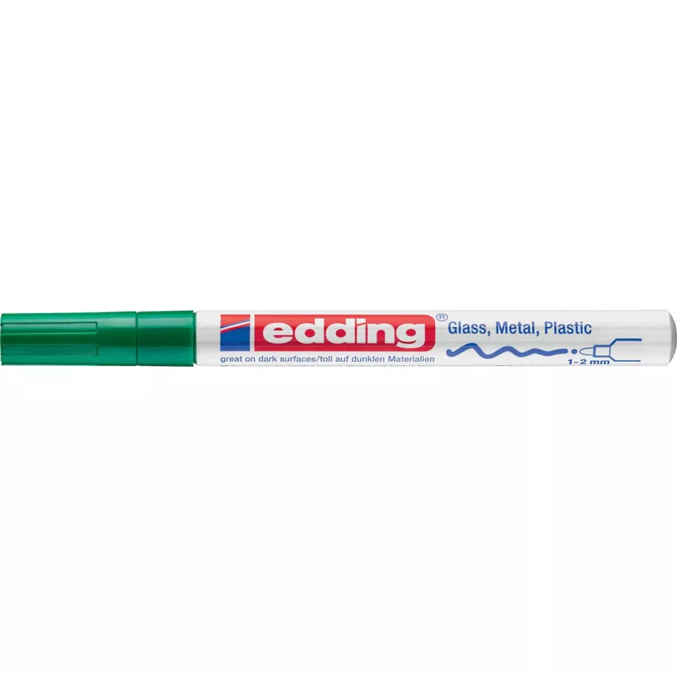 Edding 751 paint marker green round...