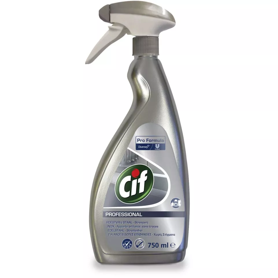 Cif roestvrij staal en glas reiniger,...