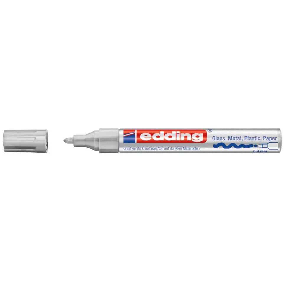 Edding 750 Paint Marker Silver