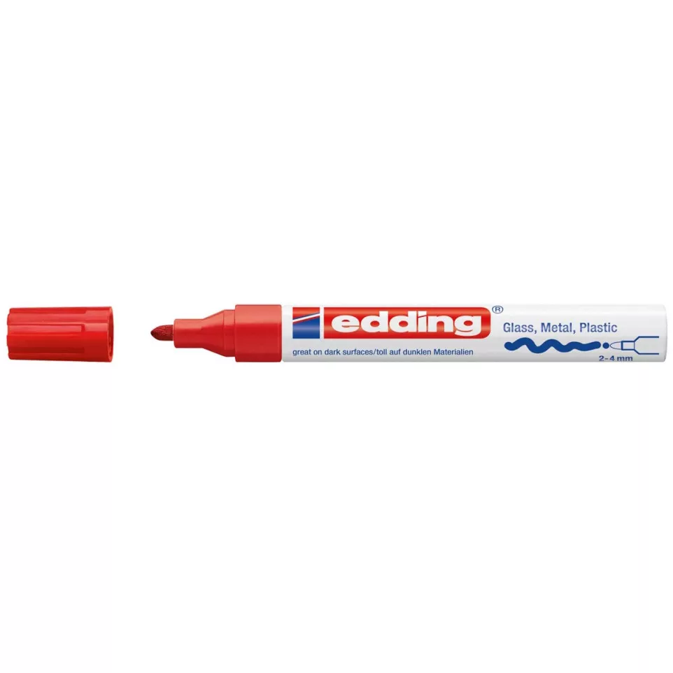 Edding 750 Gloss Paint Marker Red